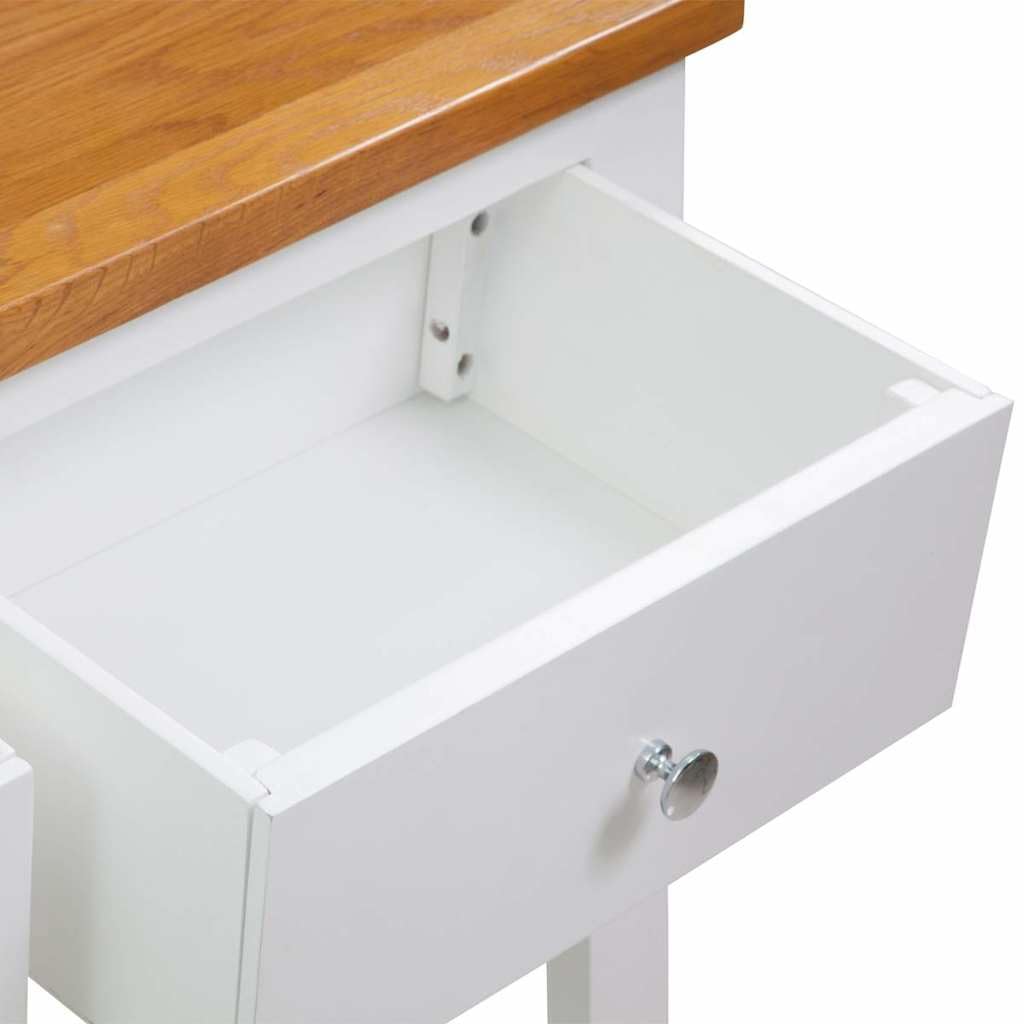 Solid Oak Wood Console Table B62046