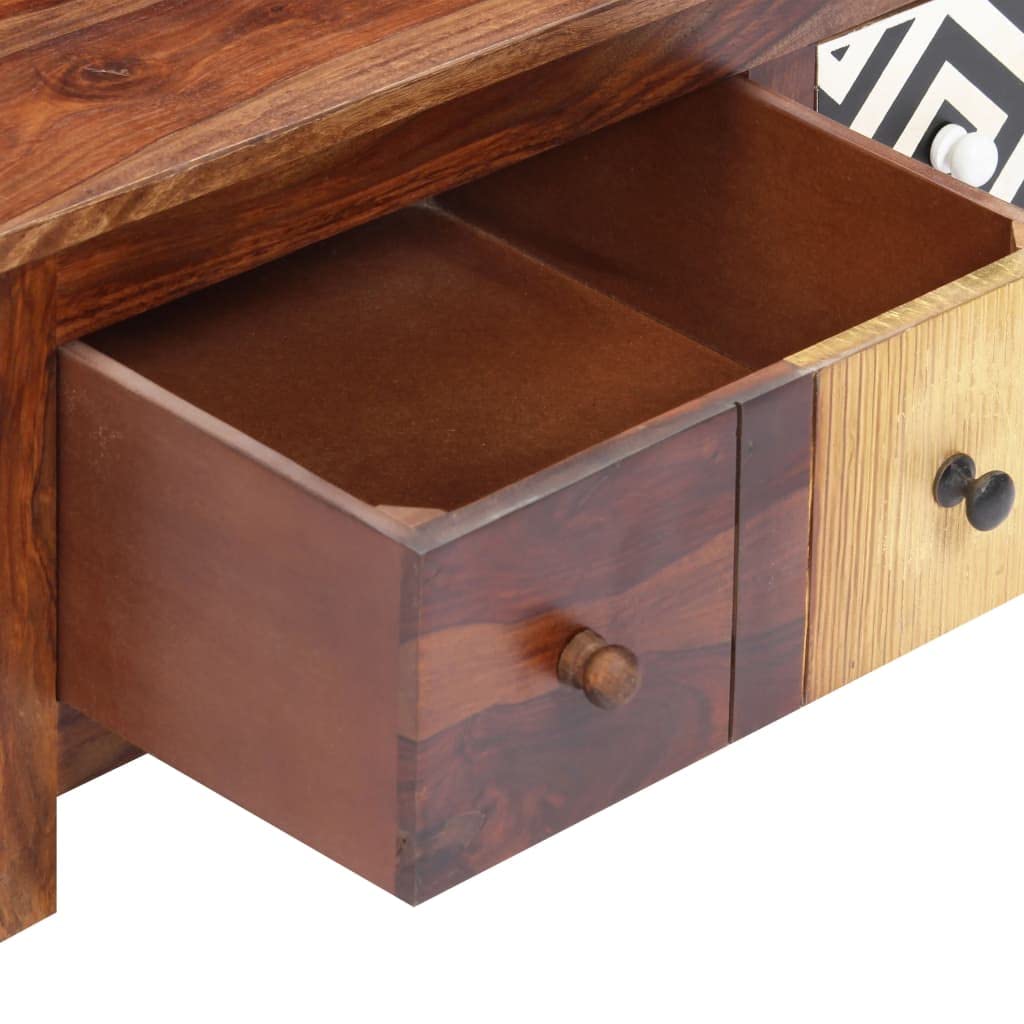 Solid Sheesham Wood Coffee Table Y53518