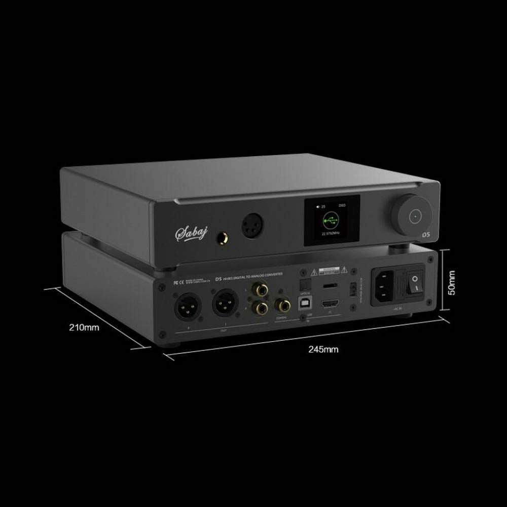 110V Hi-Res Audio Digital to Analog Converter Headphones Amplifier DAC D2007