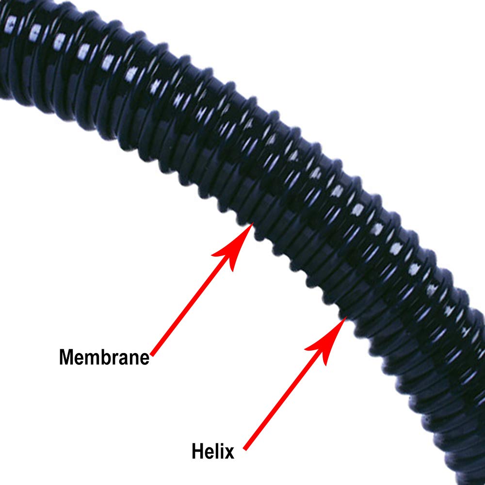 Flexible PVC Water Garden Hose and Pond Tubing 3/4" Dia x 100 ft V3942