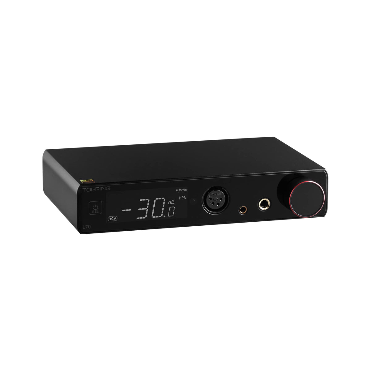 Fully Balanced Headphone Amp 7500mW Black Q8135