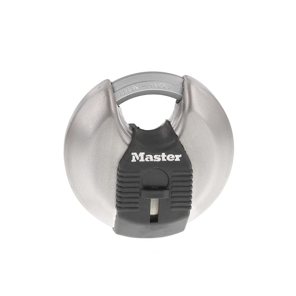 2-3/4-inch Wide Stainless Steel Disc Padlock N518141