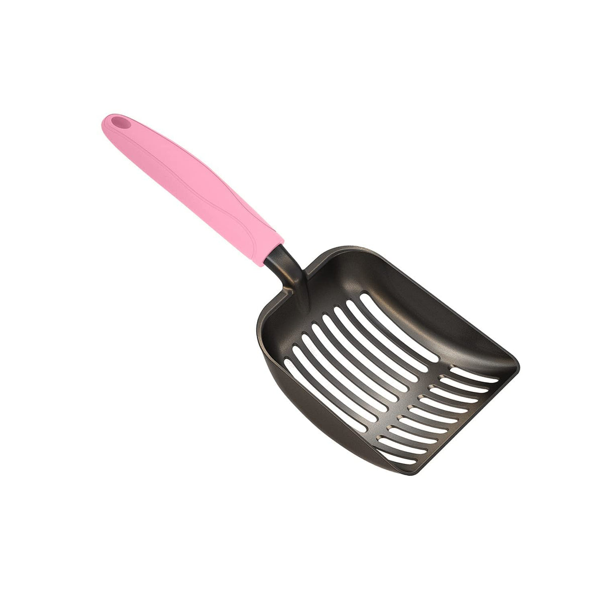 Non-Stick Aluminum Alloy Cat Litter Scoop with Long Handle J761