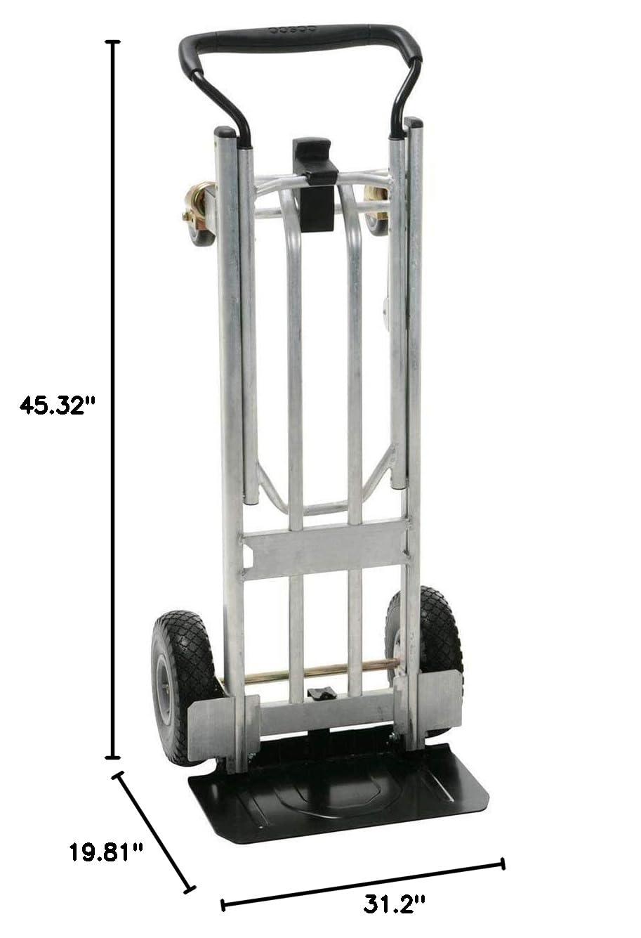 3 in 1 Aluminium Hand Truck with Flat-Free Wheels I206