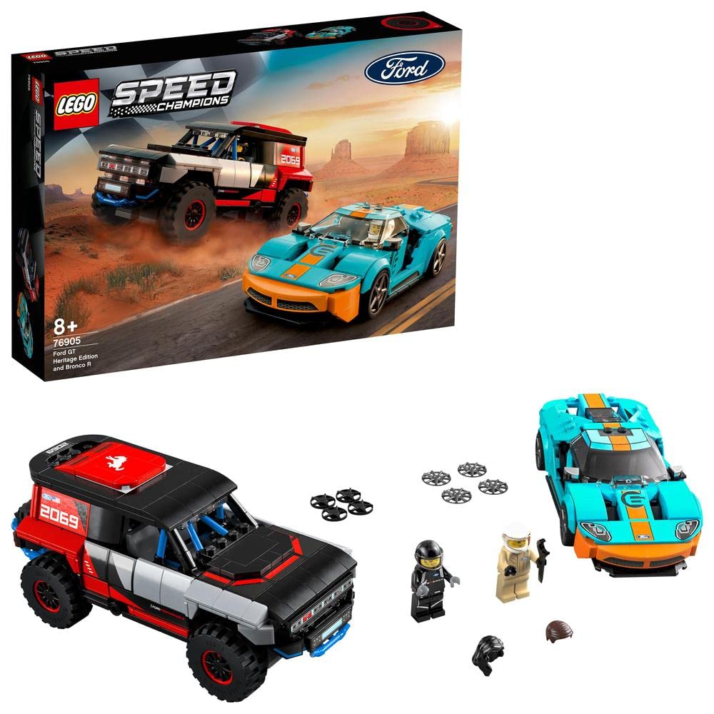 Speed Champions Ford GT Heritage Edition and Bronco R X3262