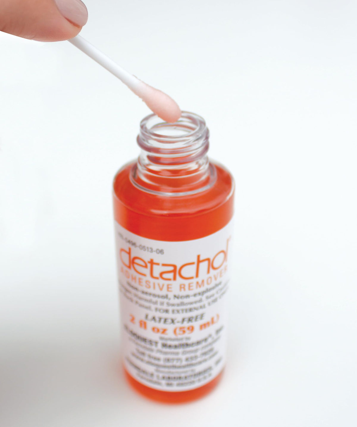 Adhesive Remover 2oz Bottle Alcohol and Acetone Free V19045