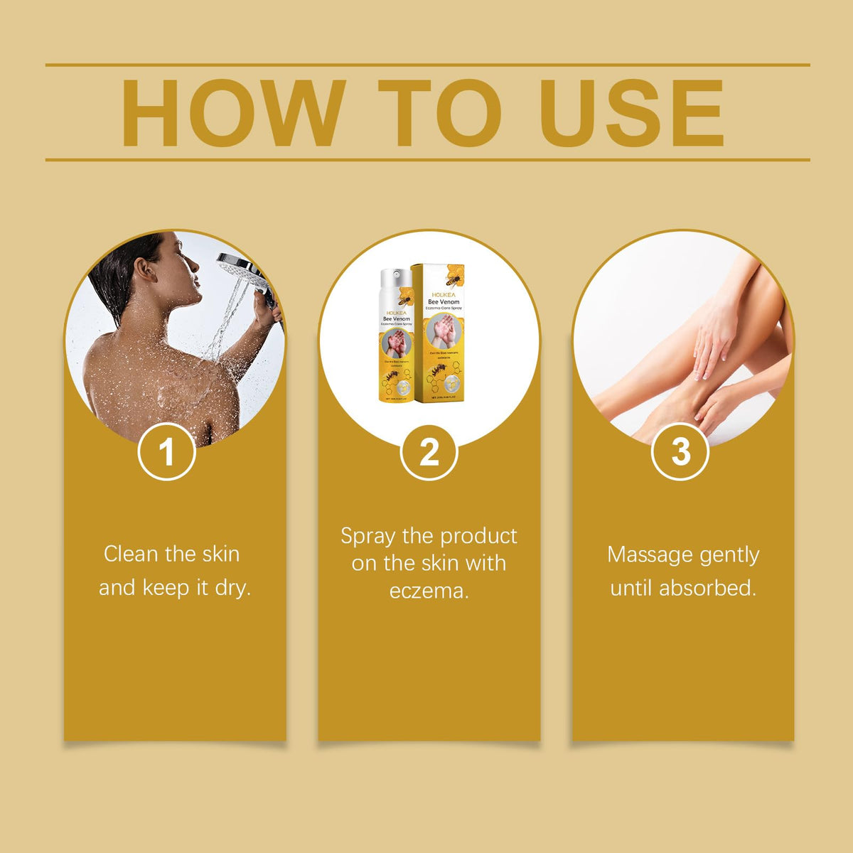 Bee Venom Skin Care Spray with Peppermint Extract and Glycerin L2917