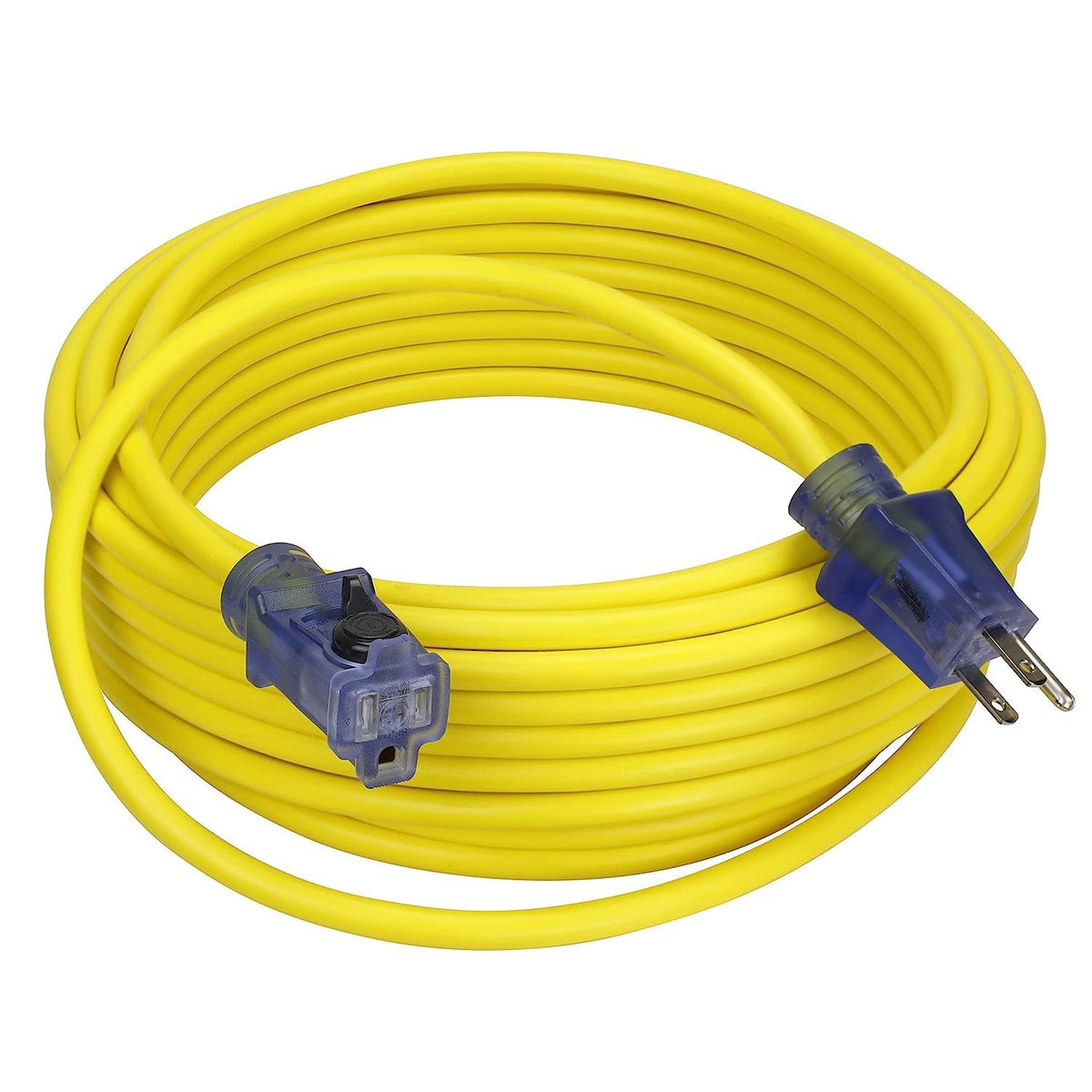 50ft Yellow Outdoor Extension Cord & Cord Storage Reel I5293