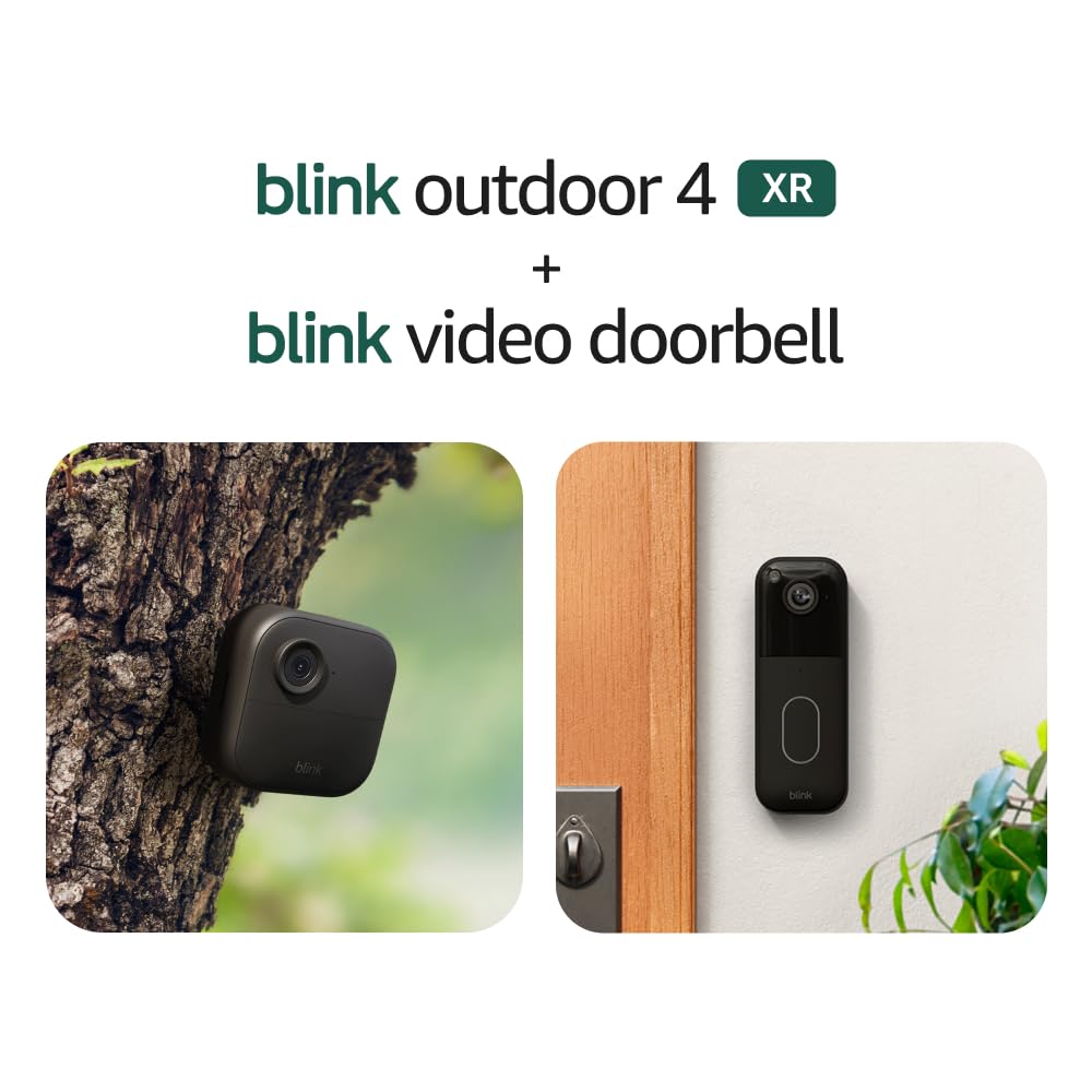 Wireless Video Doorbell + Outdoor Camera with Sync Module L887316