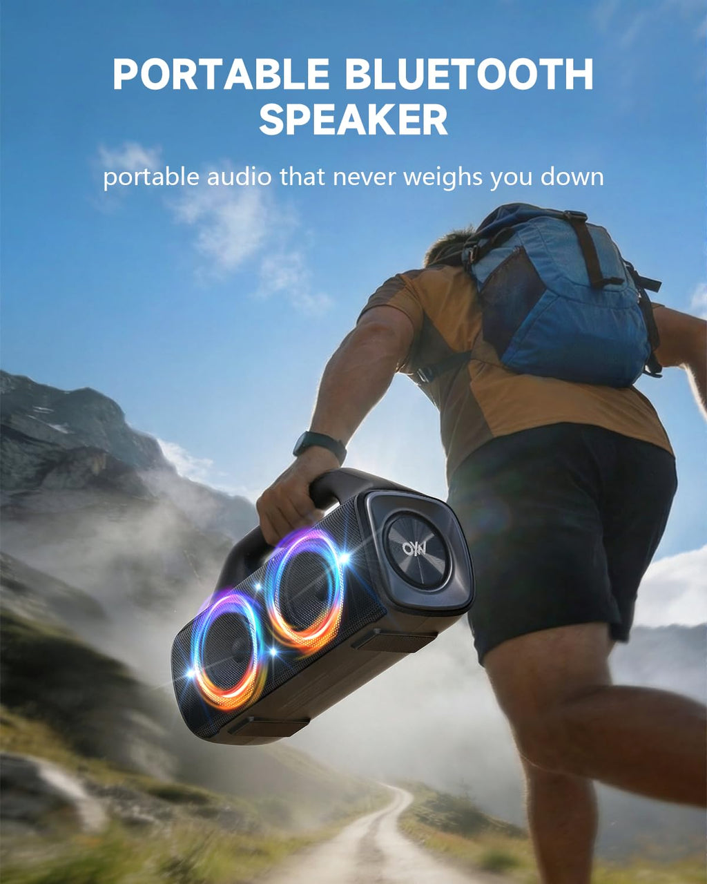 80W IP67 Waterproof Wireless Outdoor Bluetooth Speaker Q72522
