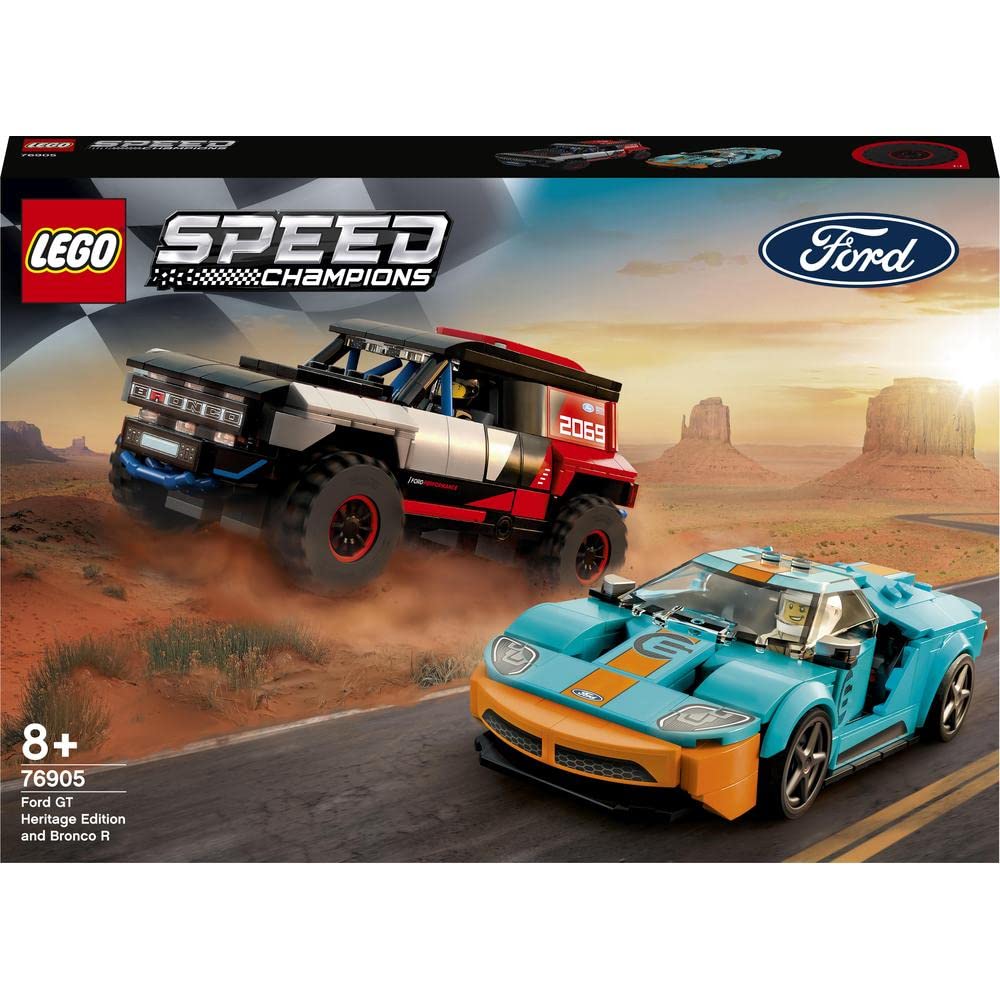 Speed Champions Ford GT Heritage Edition and Bronco R X3262