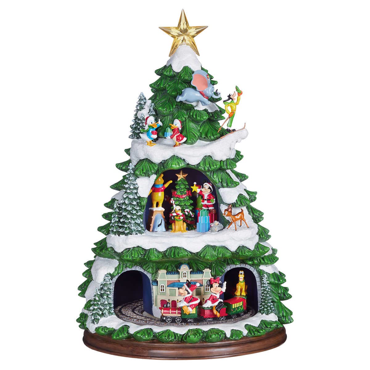 Animated Christmas Tree 17" Inch with 8 Holiday Songs M483