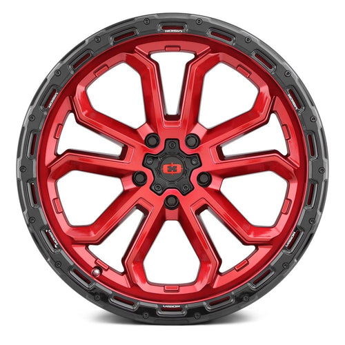 20x9 5x5 Red Wheel Rim V857892