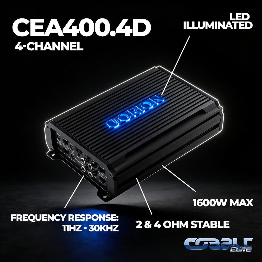 Compact Class D 4-Channel Amp N17320
