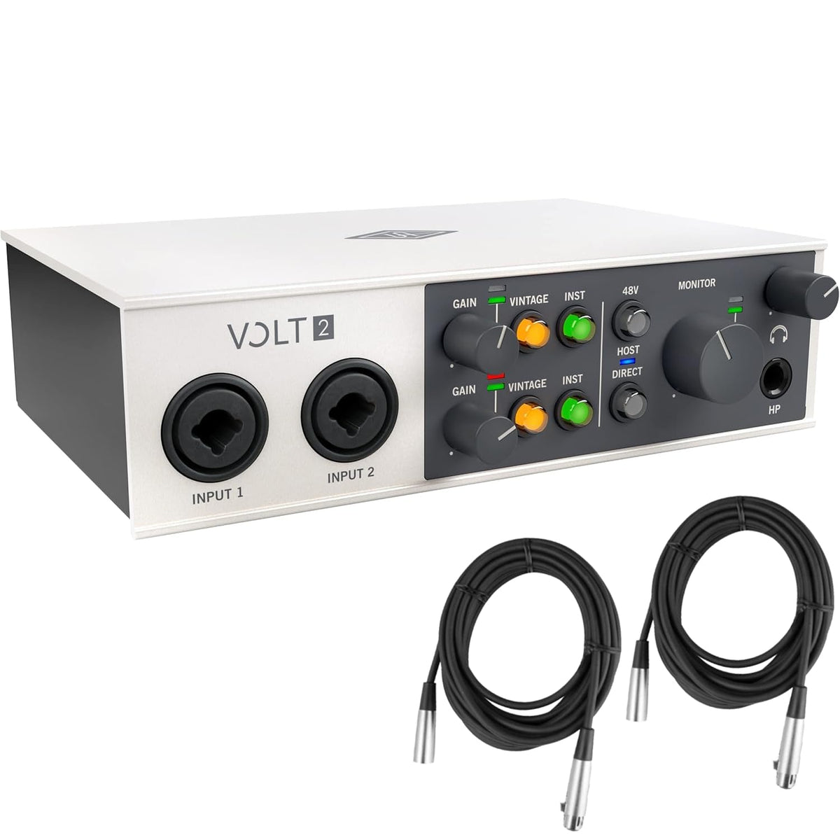 USB Audio Interface with 2 XLR Cables G9177