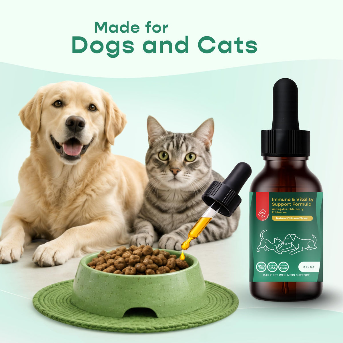 Liquid Immune Support for Dogs & Cats 2 fl oz E43119
