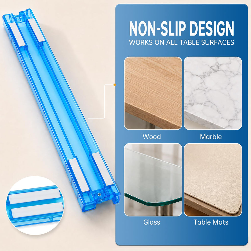 Acrylic Mahjong Racks with Pusher, Set of 4 J296