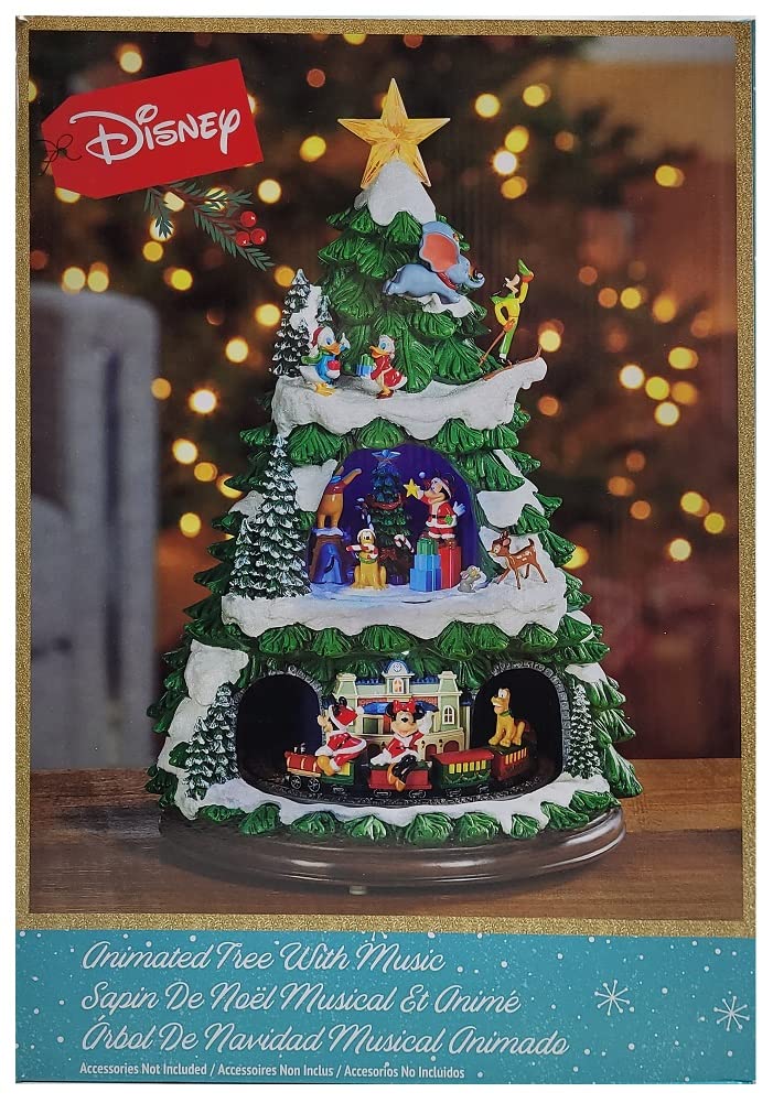 Animated Christmas Tree 17" Inch with 8 Holiday Songs M483