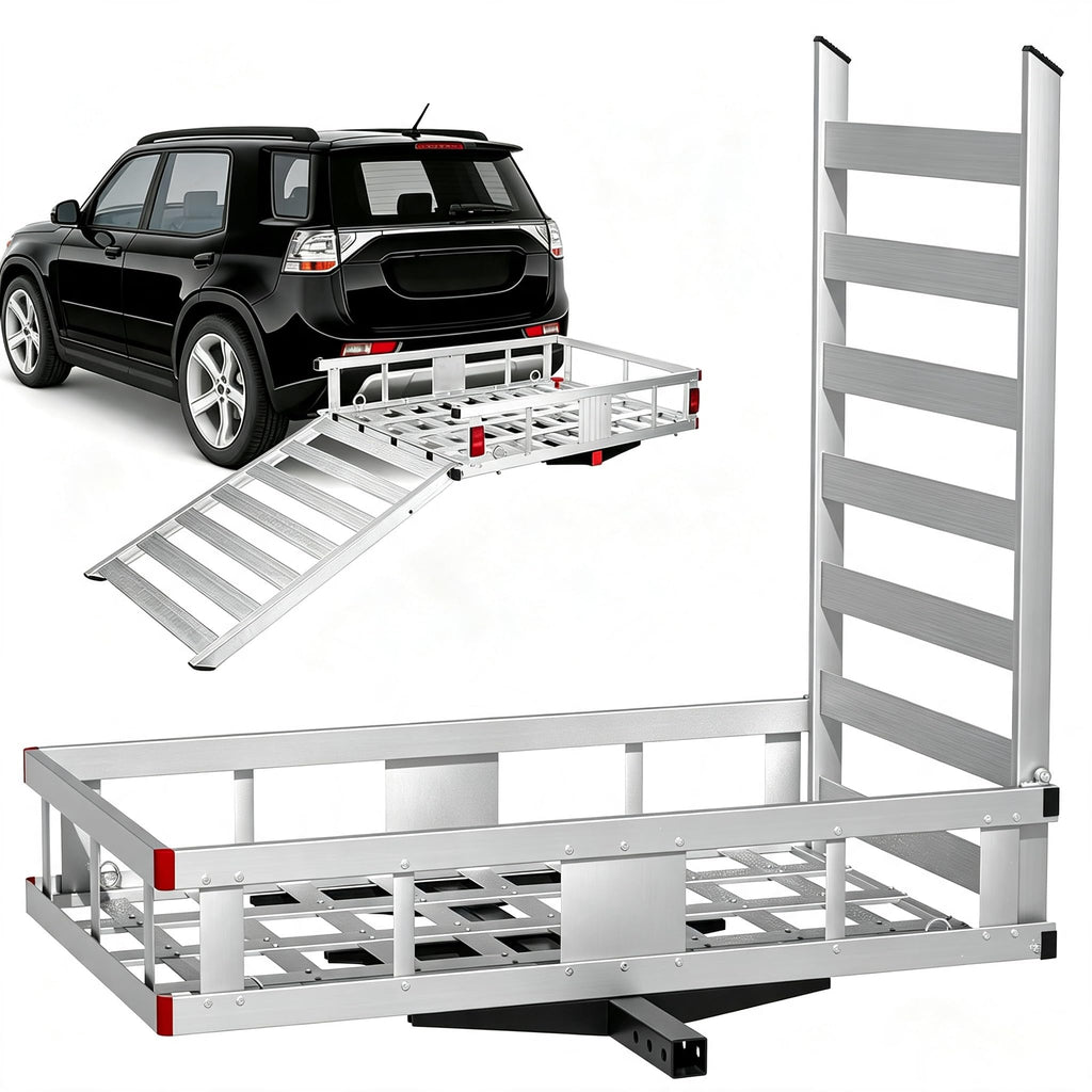 Wheelchair Scooter Carrier with Ramp, 500 lbs Capacity R254743
