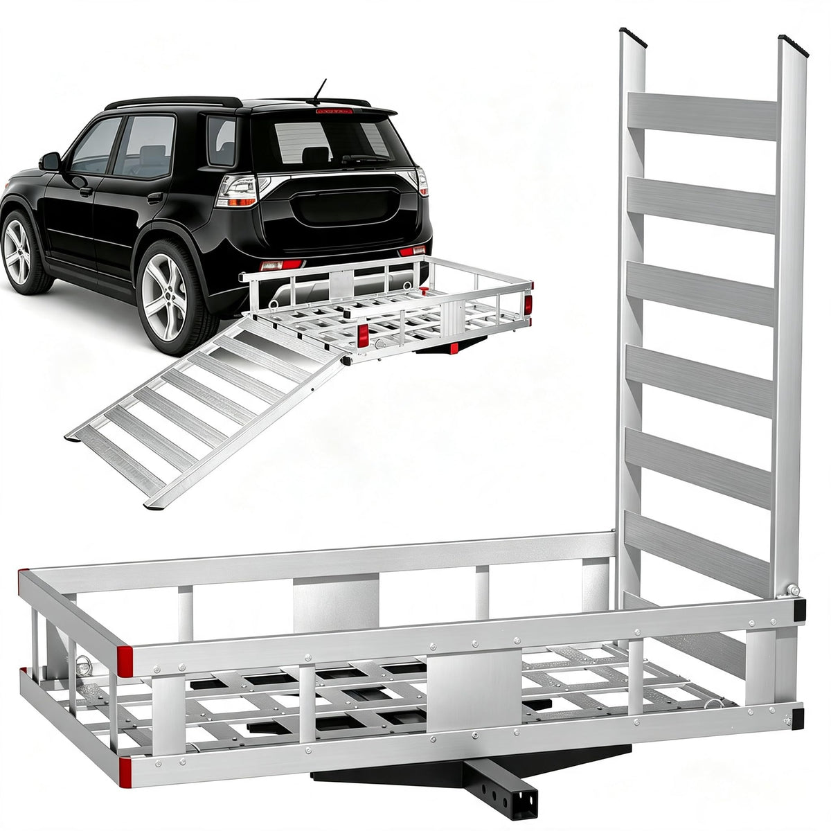 Wheelchair Scooter Carrier with Ramp, 500 lbs Capacity R254743