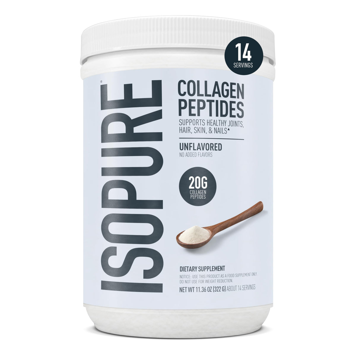 Unflavored Grass-Fed Collagen Peptides Powder D4653