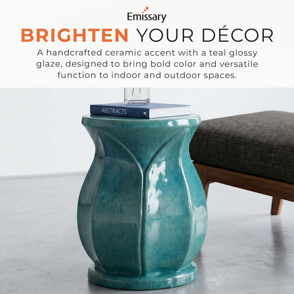 Teal Stool X3822
