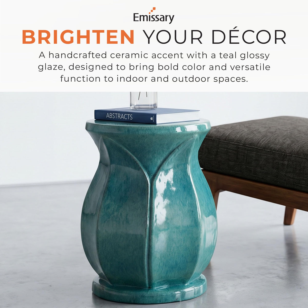 Teal Stool X3822