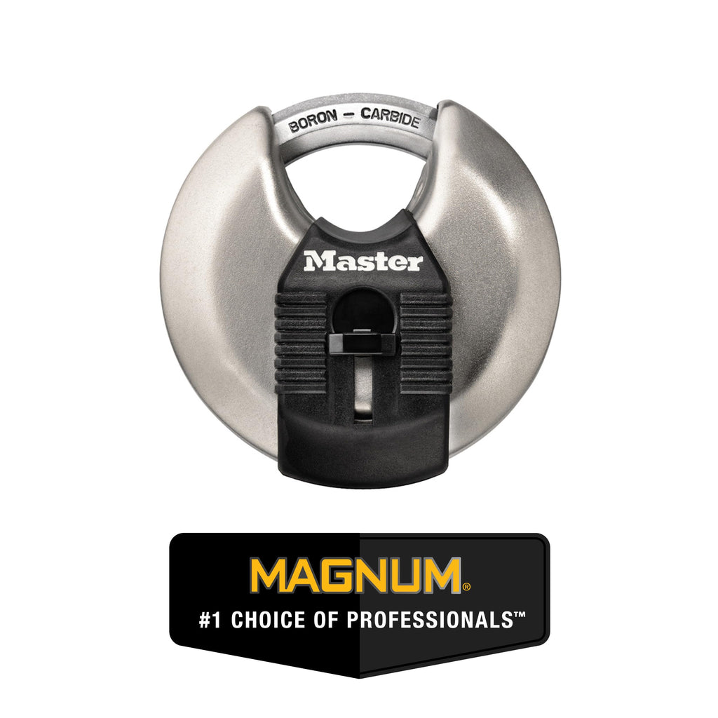 2-3/4-inch Wide Stainless Steel Disc Padlock N518141
