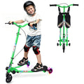 3 Wheels Foldable Swing Scooter with Adjustable Handlebar J714