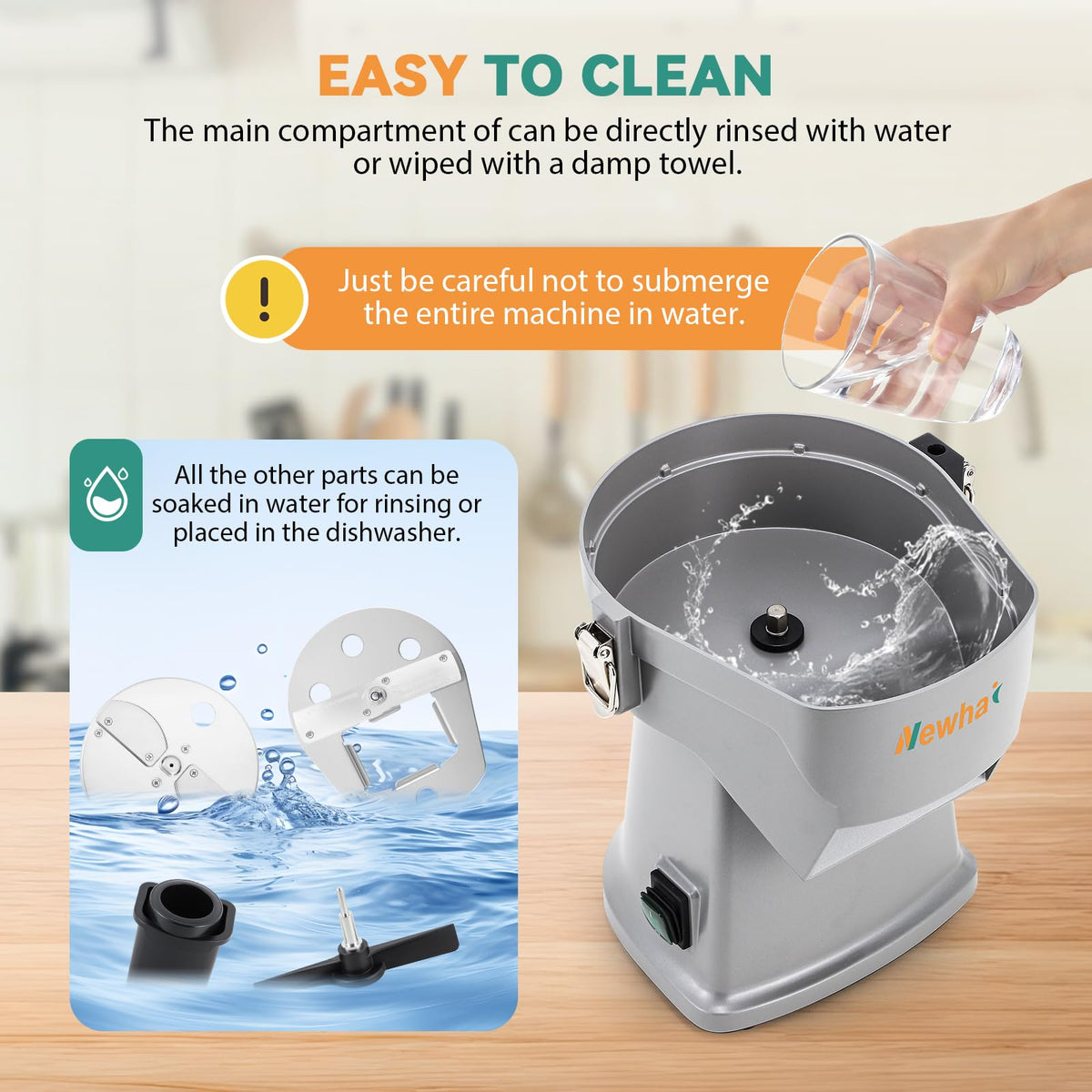 4 in 1 Electric Vegetable Chopper Dicer Slicer T640154