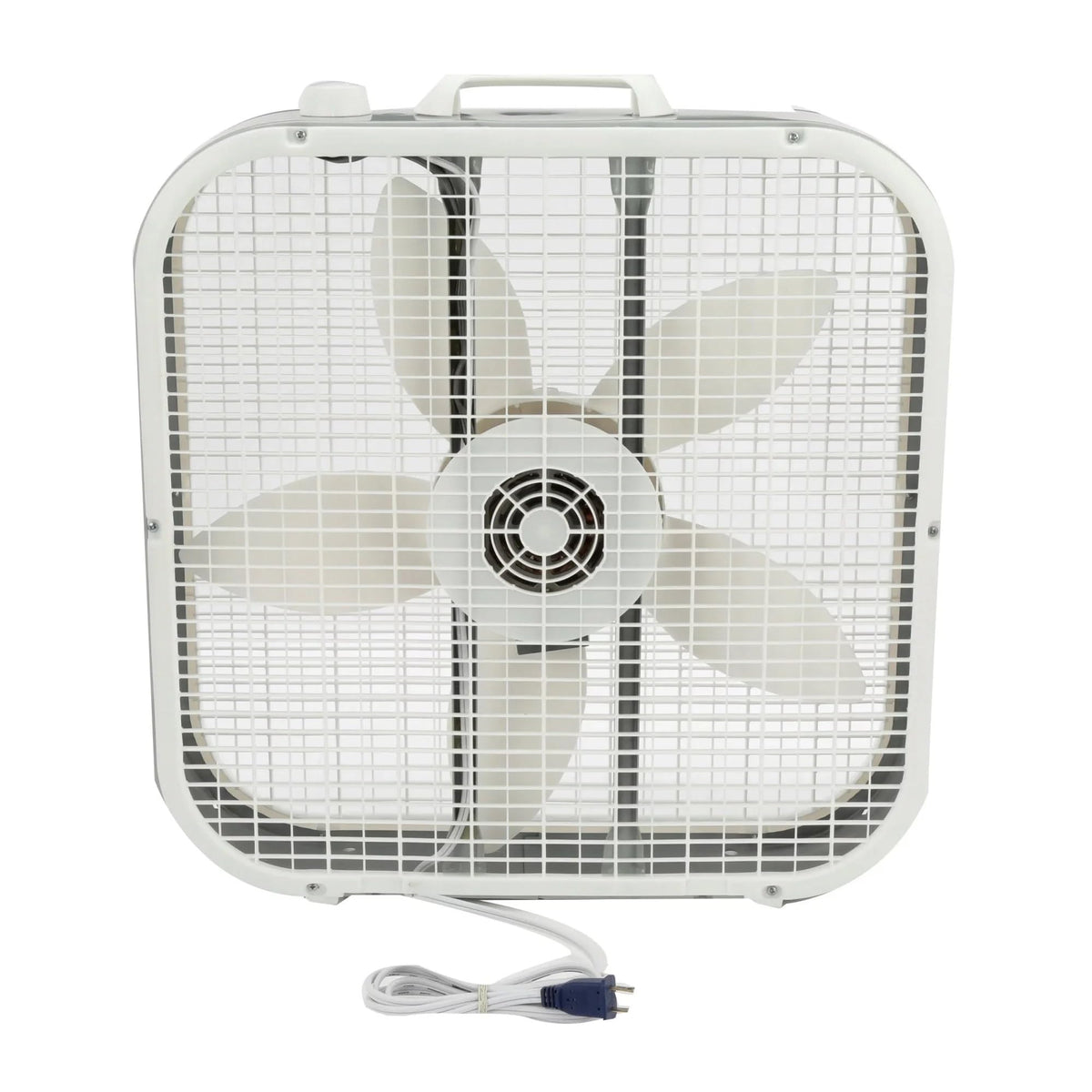 20" Classic Box Fan with 3 Speeds, White M763867