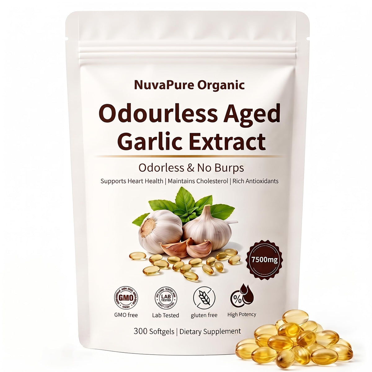 Odorless Aged Garlic Extract Capsules I811776