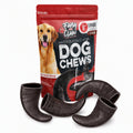 4 Pack Large 8-Inch Dog Horn Chews C767684