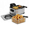 4.5L Stainless Steel Electric Deep Fryer with Basket U438774