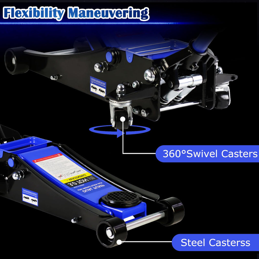 3 Ton Low Profile Hydraulic Steel Floor Jack K7959