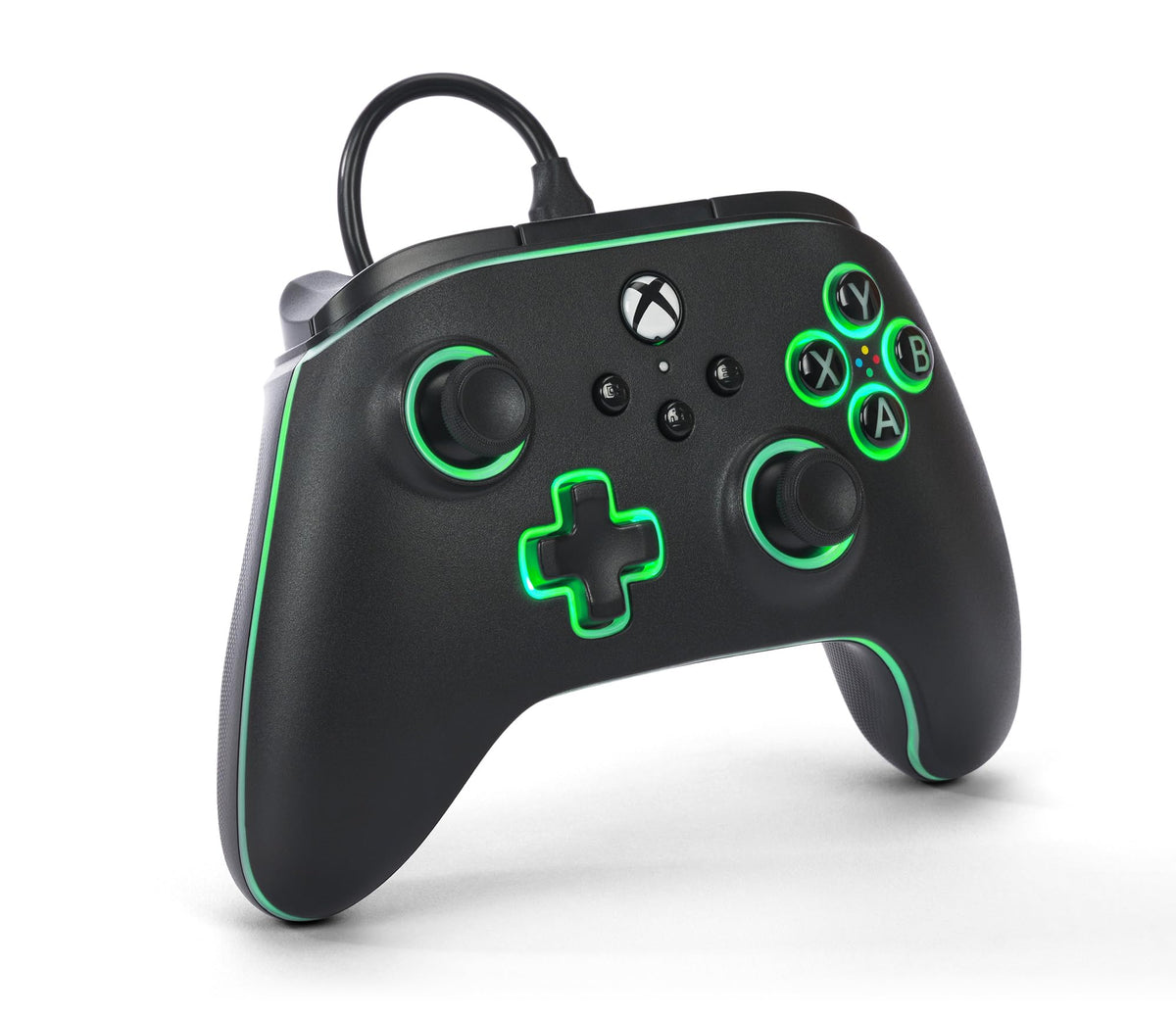 Black Wired Video Game Controller H31282
