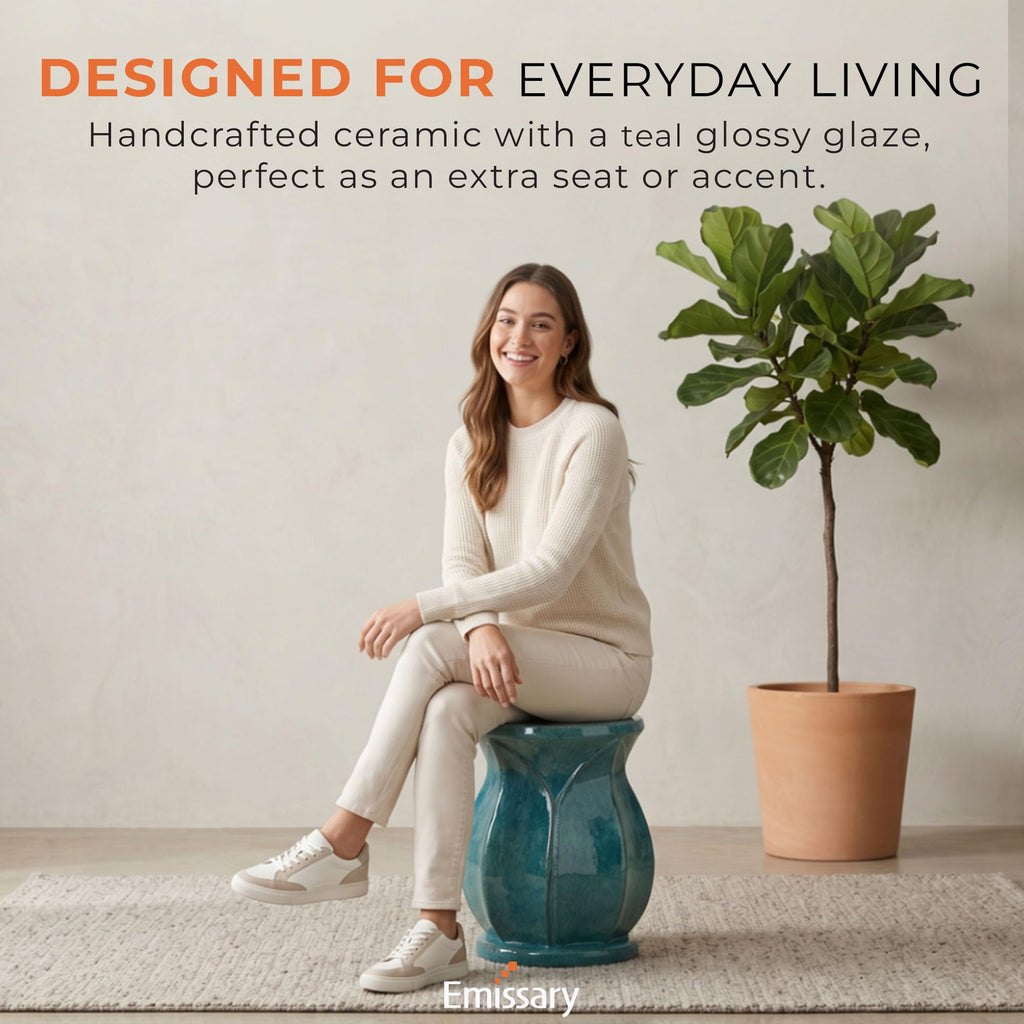 Teal Stool X3822