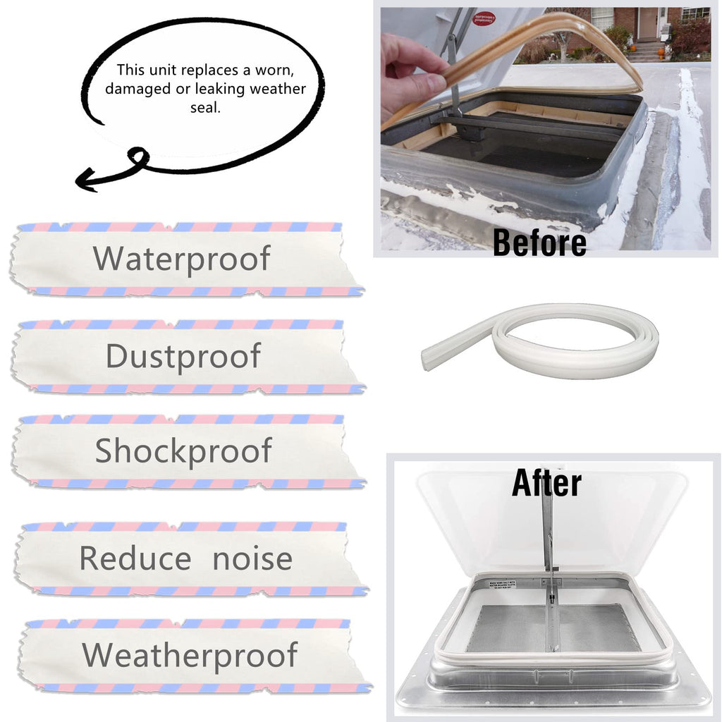 RV Roof Vent Seal 51" Replacement X215