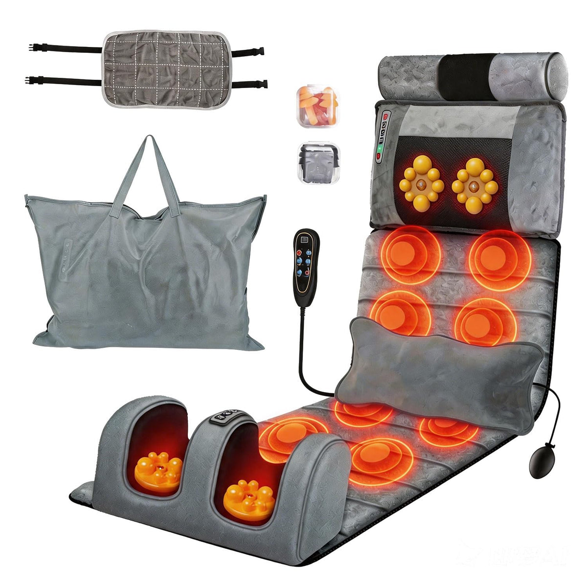 Full Body Massage Mat with Heat P1389