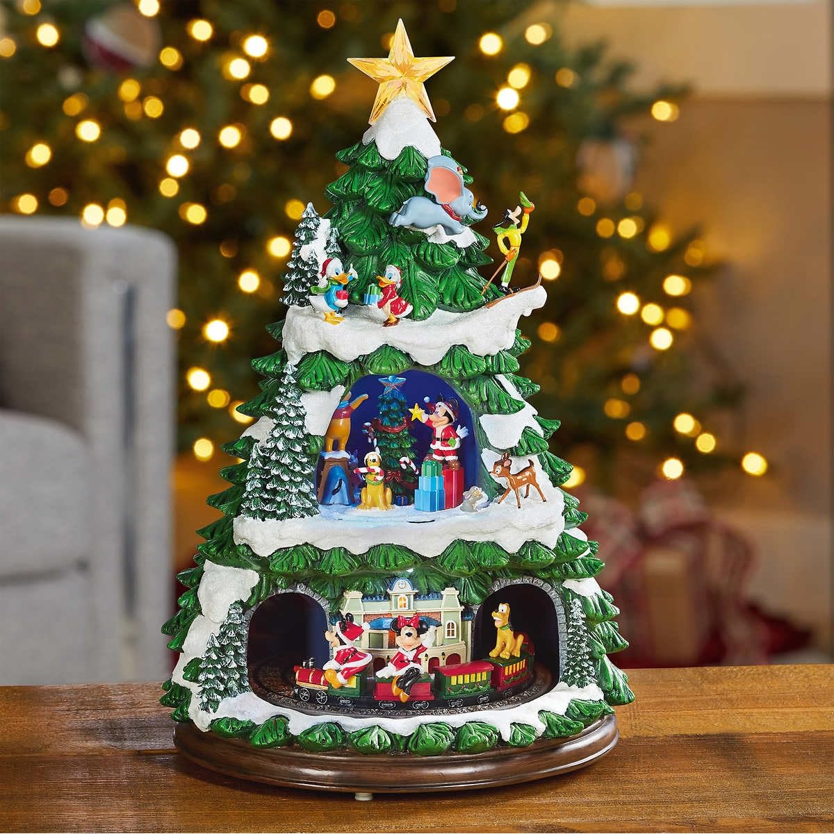 Animated Christmas Tree 17" Inch with 8 Holiday Songs M483