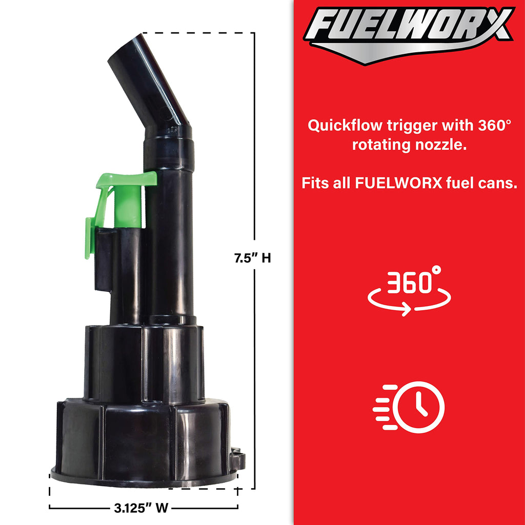 5 Gallon Gas Cans 3-Pack F610