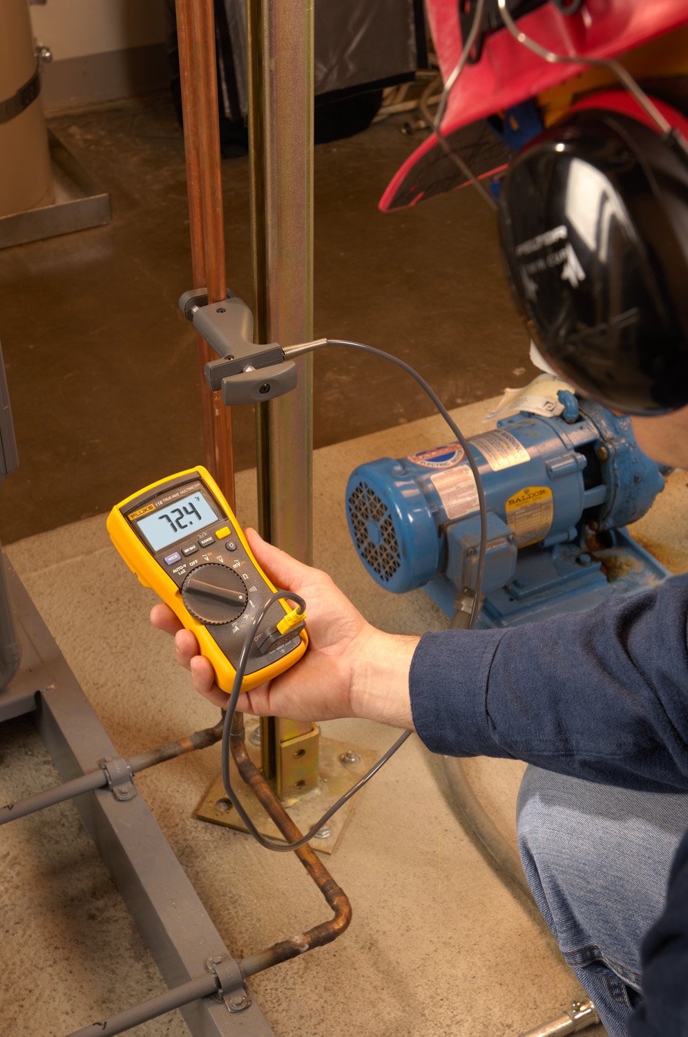 Multimeter and Clamp Meter Combo Kit with Test Leads and Carrying Case V6002