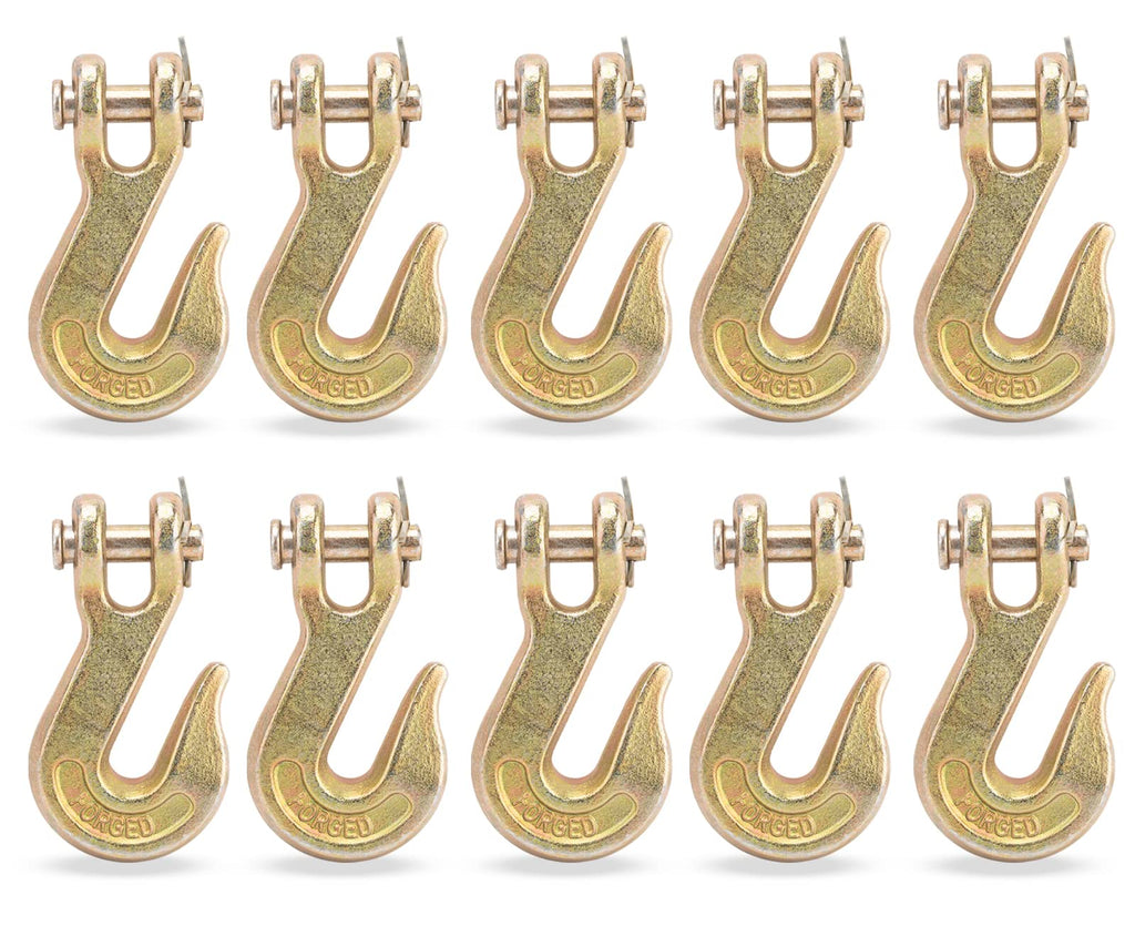 3/8" Grade 70 Clevis Grab Hook 10 Pack P641105