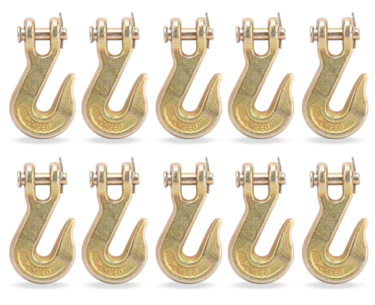 3/8" Grade 70 Clevis Grab Hook 10 Pack P641105