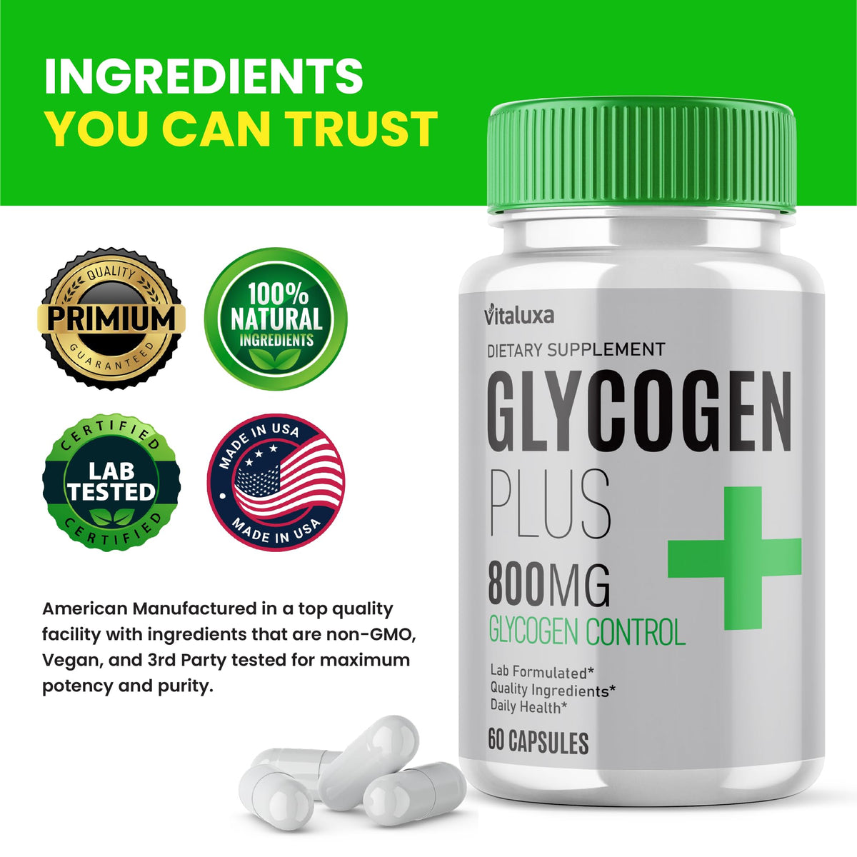 800mg Vitamin Supplement 180 Capsules U76671