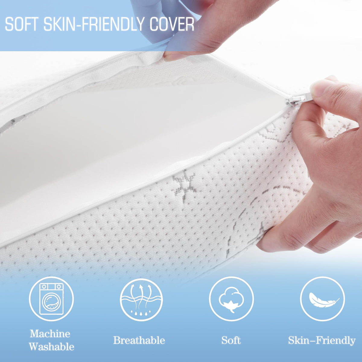 Trifold Pack and Play Mattress 38''x26'' with Washable Cover and Travel Bag T87257