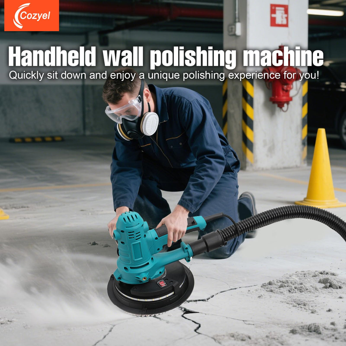 Variable Speed Handheld Electric Drywall Sander G40372