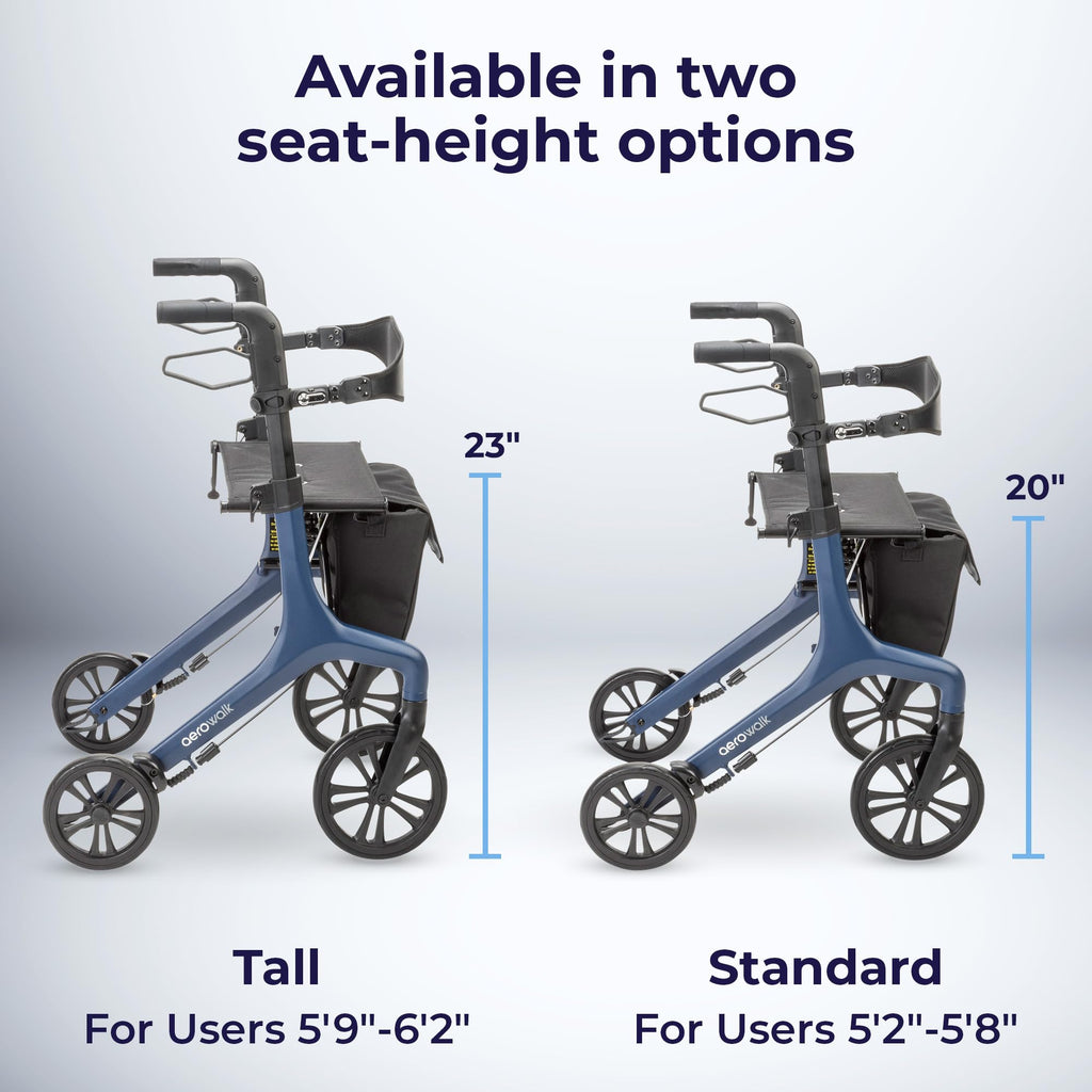 Blue 15.2 lb Rollator Z619983