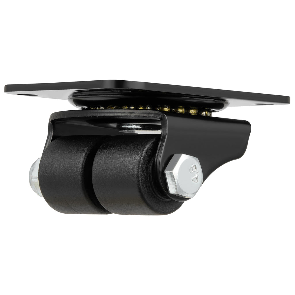 1 Inch Set of 4 Heavy Duty Swivel Caster Wheels Black T934424