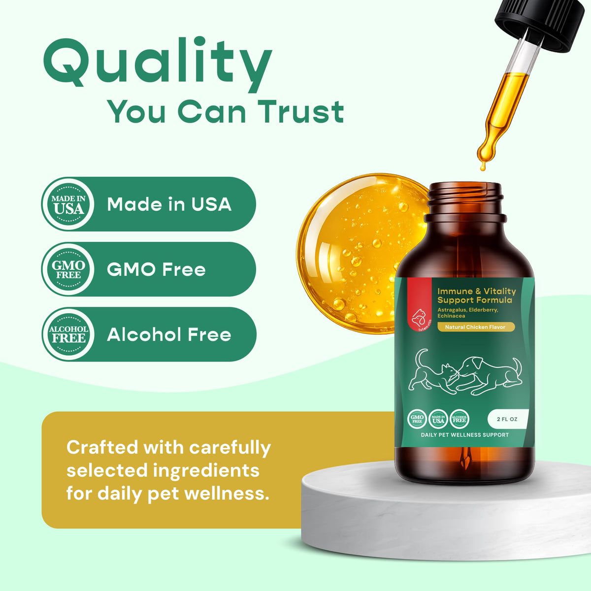 Liquid Immune Support for Dogs & Cats 2 fl oz E43119